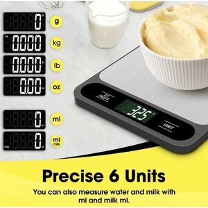 Mik-Nana Food Scale, 10kg/22lb Digital Kitchen Scale Weight Grams and Ounces for